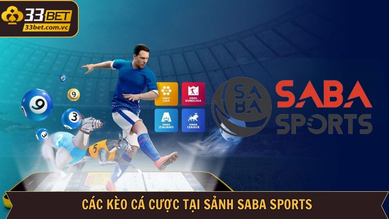 Saba Sports: Trải Nghiệm Cược Thể Thao Đúng Chất Tại 33Bet 3 Tổng hợp những kèo cược phổ biến nhất tại Saba Sports