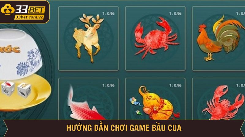 Bầu Cua 33Bet - Hướng Dẫn Cách Chơi Ăn Tiền Nhà Cái 3 Hướng dẫn tham gia tại nhà cái 33Bet